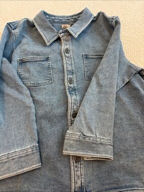 A Kids Blue Jean Jacket from Faherty